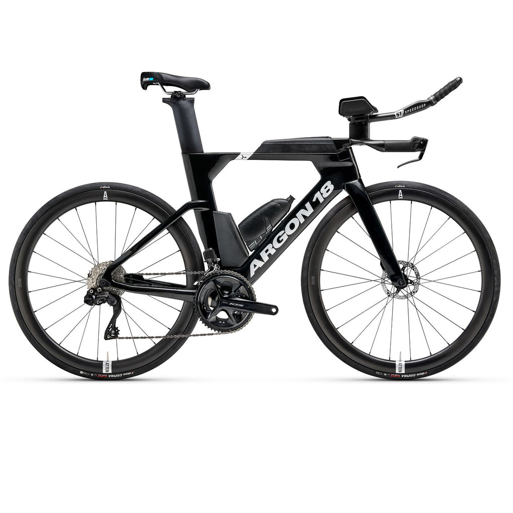 Bicicleta Argon18 E117 Cockpit Shimano 105 Di2