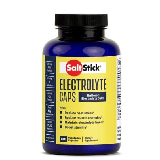 Saltstick Cápsulas de Sal Botella 100 unidades - SALTSTICK - KyV Cycling