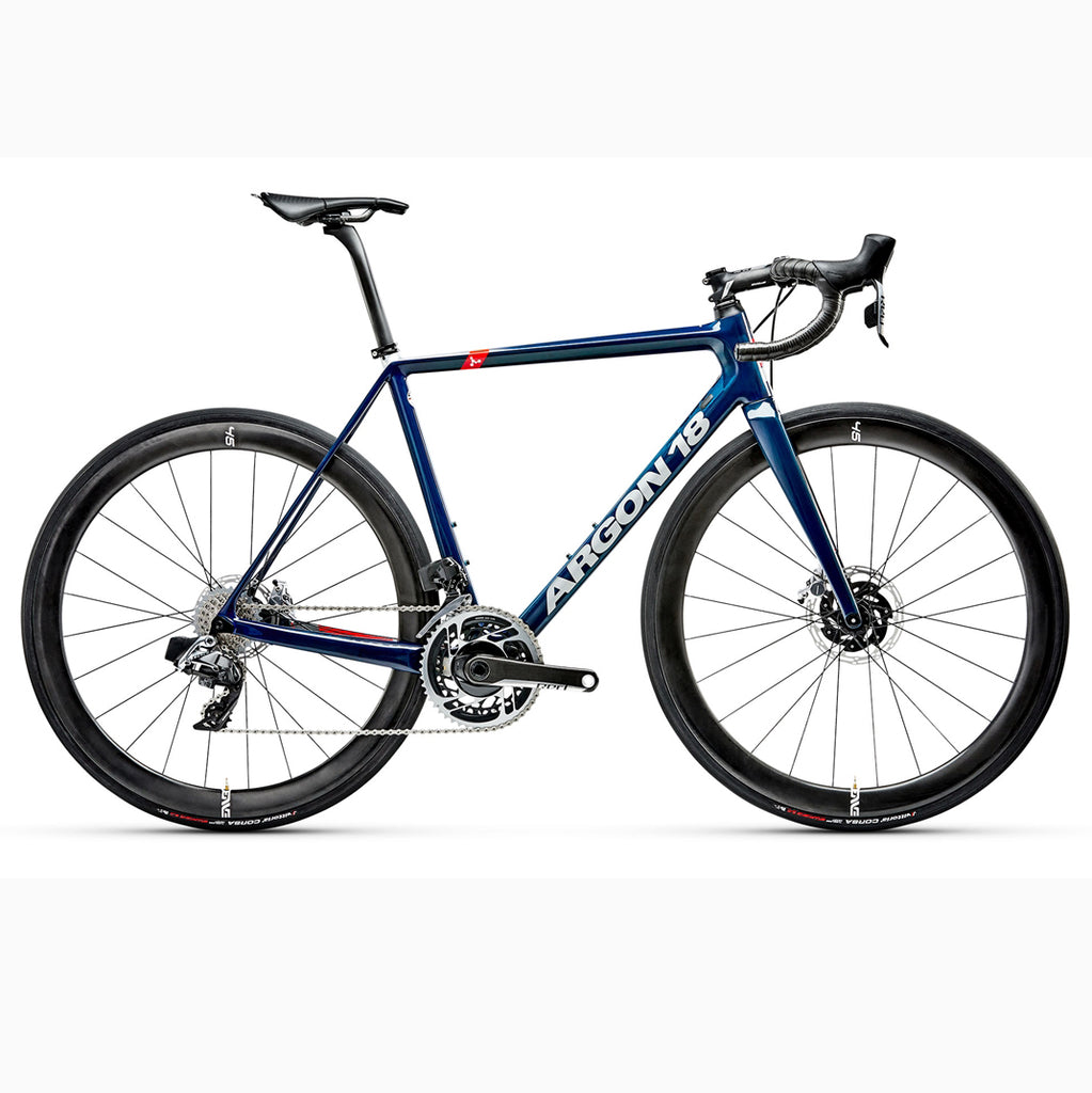 Bicicleta Argon18 Gallium Pro Disc azul con Sram Red Etap